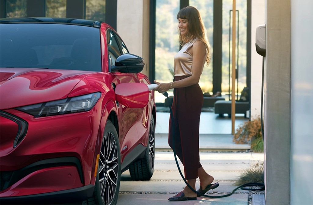 banner ford mustang mach e