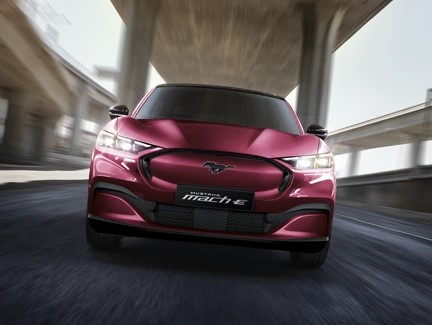 banner ford mustang mach e