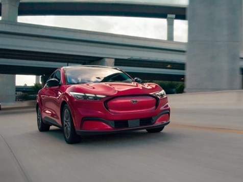 banner ford mustang mach e