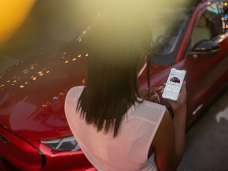 banner ford mustang mach e