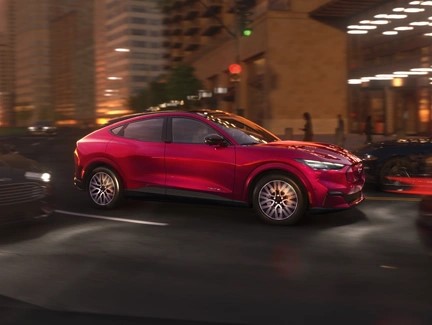 banner ford mustang mach e